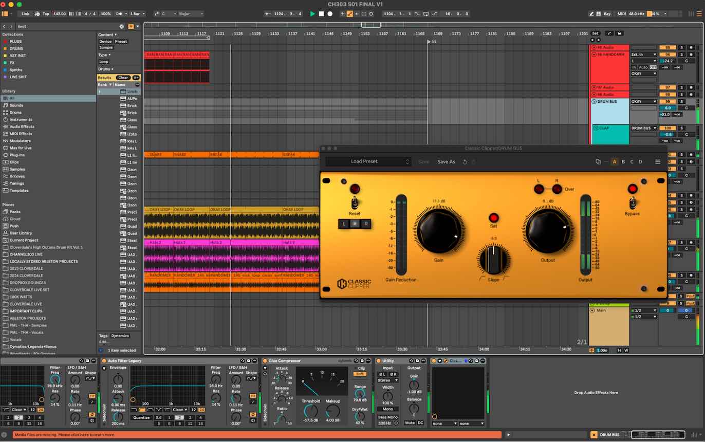 Colvedale uses T-RackS Plug-ins