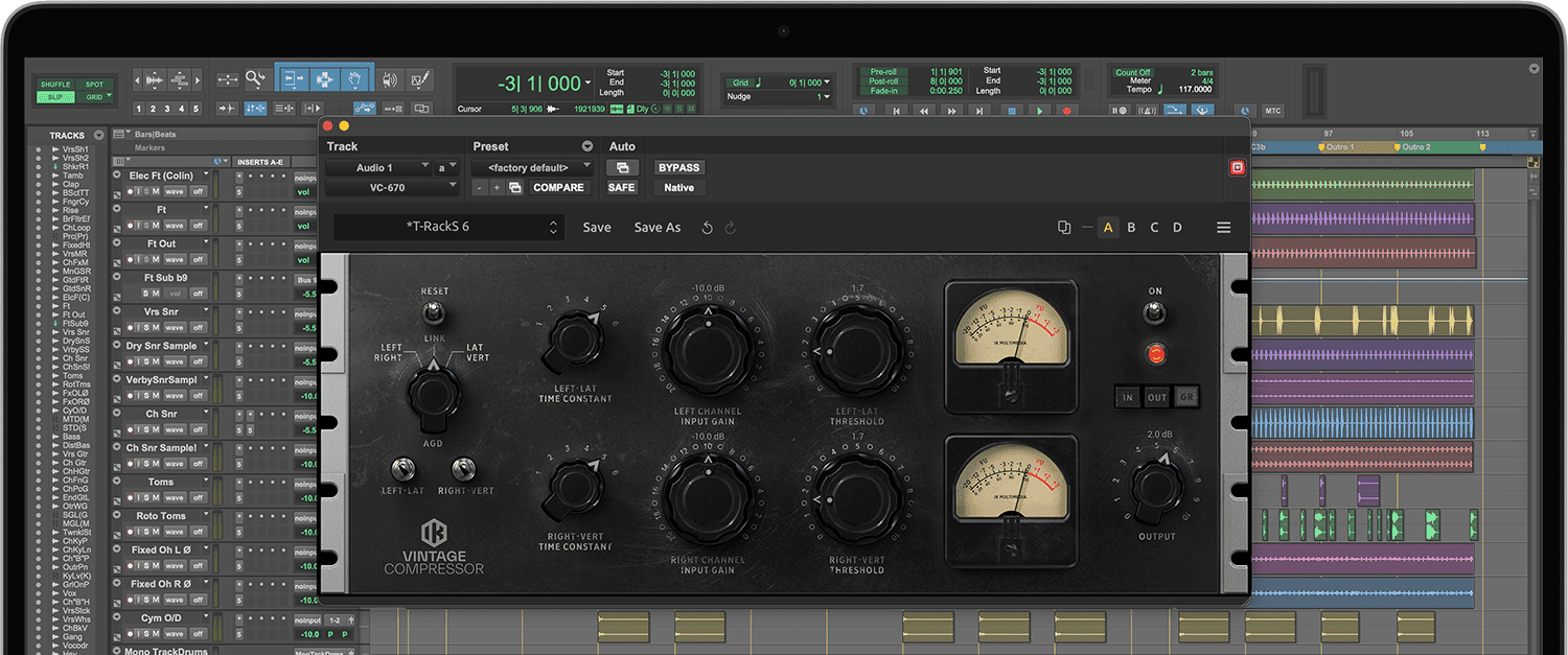 Vintage Tube Compressor/Limiter Model 670